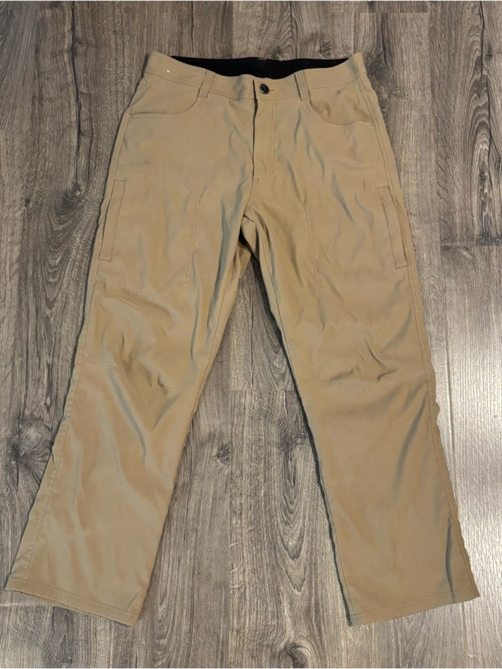 Orvis Men’s Fleece Lined Stretch Fabric Pant (Tan) size 34x30